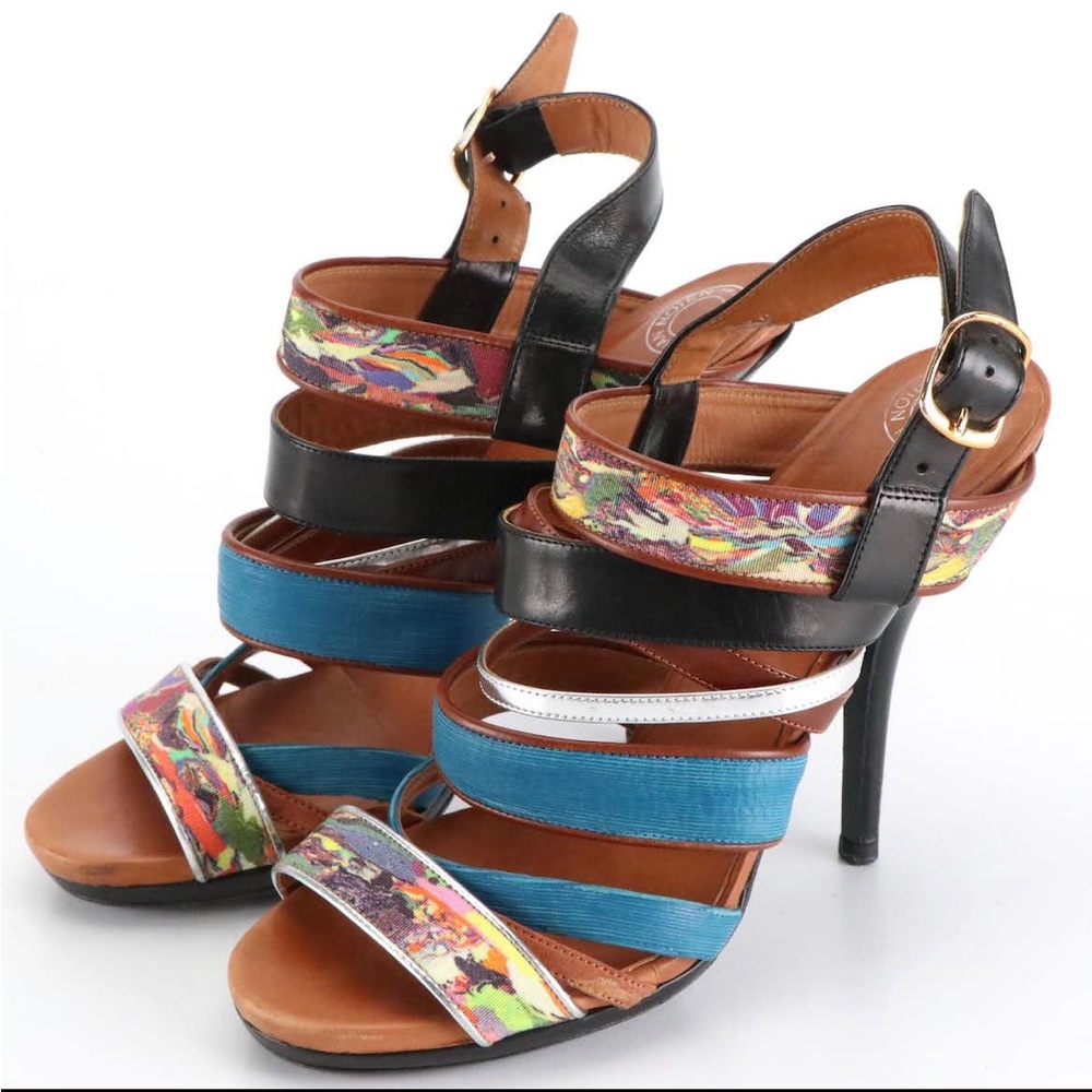 Dries Van Noten Strappy Heel